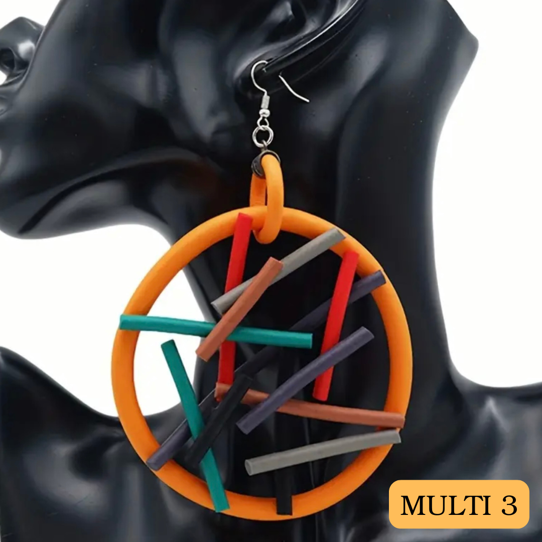 Wires Crossed Earrings (VARIOUS COLORS)