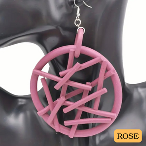Wires Crossed Earrings (VARIOUS COLORS)