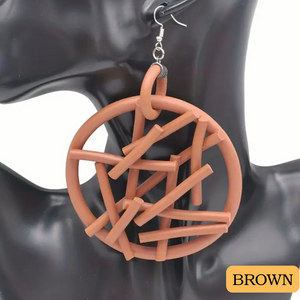 Wires Crossed Earrings (VARIOUS COLORS)