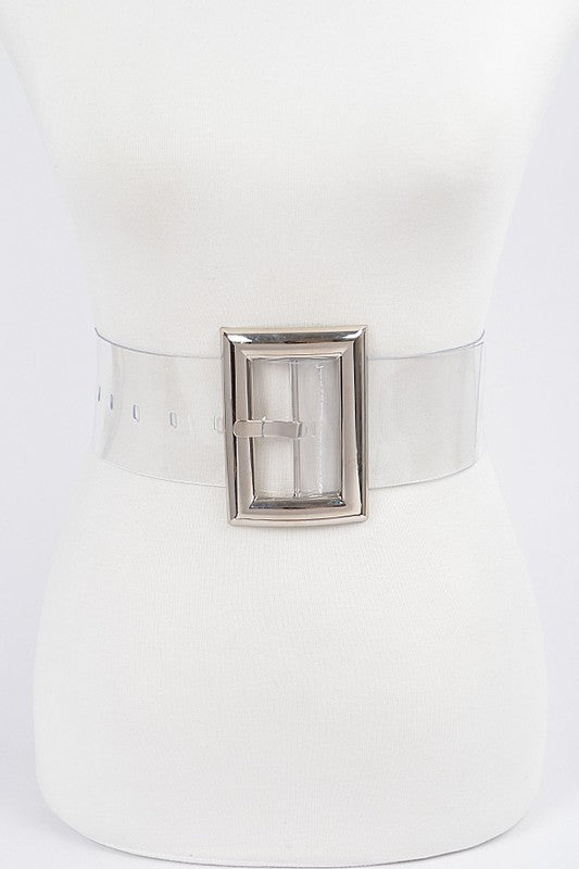 Buckle Me Belt (Clear)