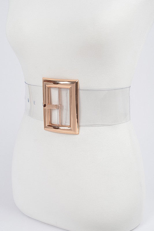 Buckle Me Belt (Clear)