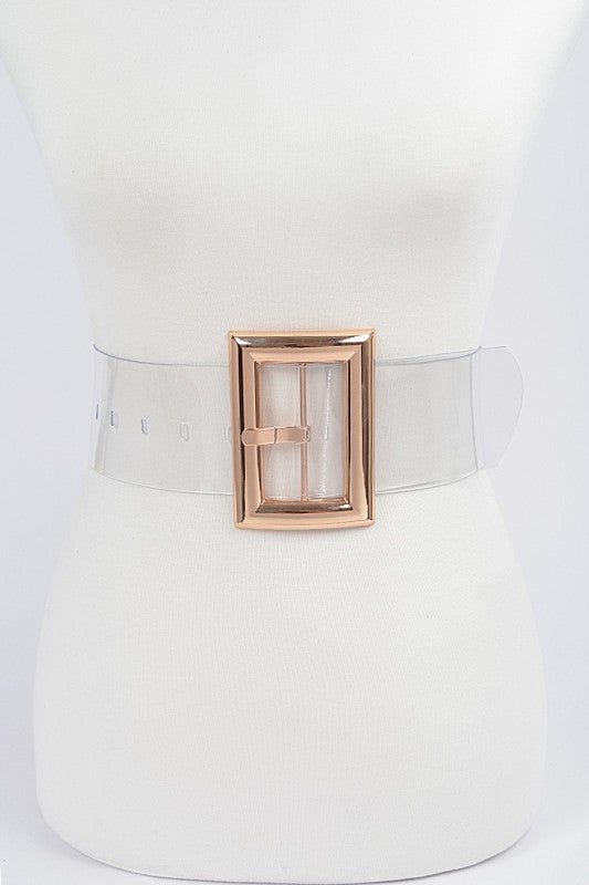 Buckle Me Belt (Clear)