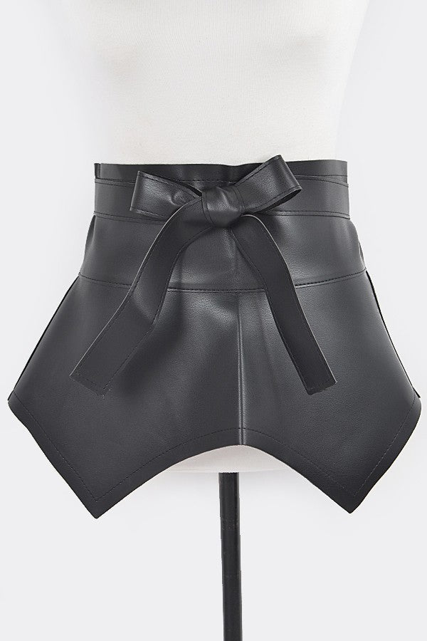 Tie Me Up Skirt Belt (Black)