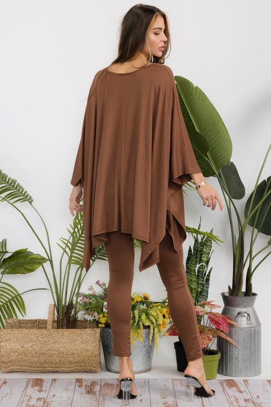 So Chic & Comfy Pants Set (Mocha)