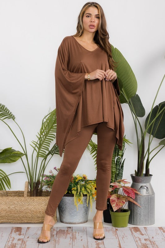 So Chic & Comfy Pants Set (Mocha)