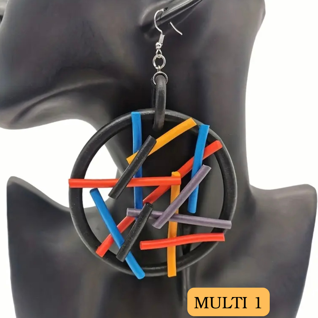 Wires Crossed Earrings (VARIOUS COLORS)