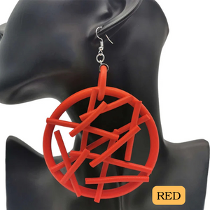 Wires Crossed Earrings (VARIOUS COLORS)