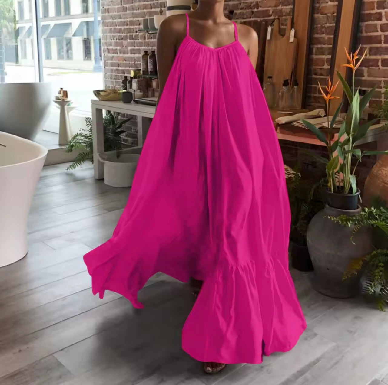 Pretty Flow Maxi Dress (Various Colors)