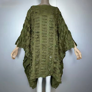 Ripped & Fabulous Tunic (Olive)