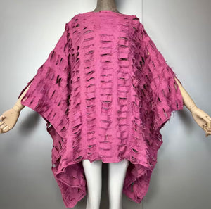 Ripped & Fabulous Tunic (Pink)