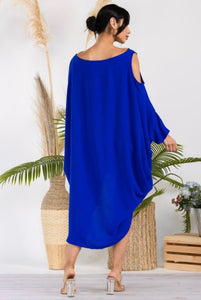 Adora Cold Shoulder Dress (Various Colors)