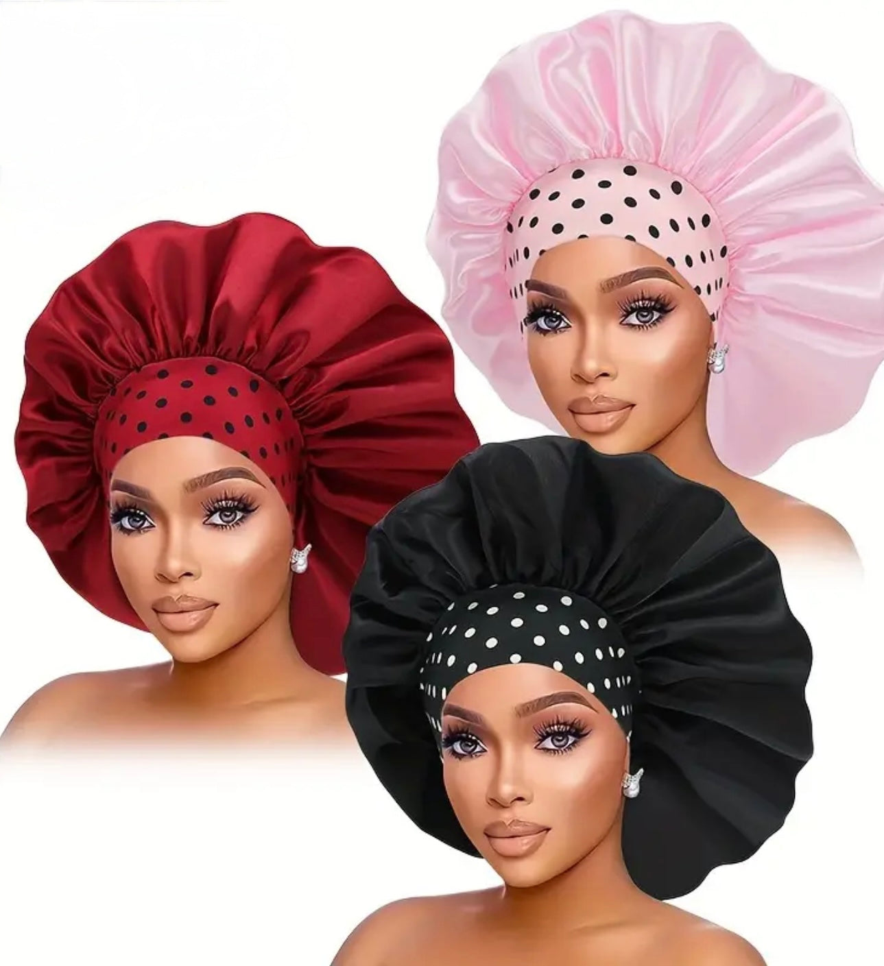 FabHair Bonnets by Trish M (No Tie)