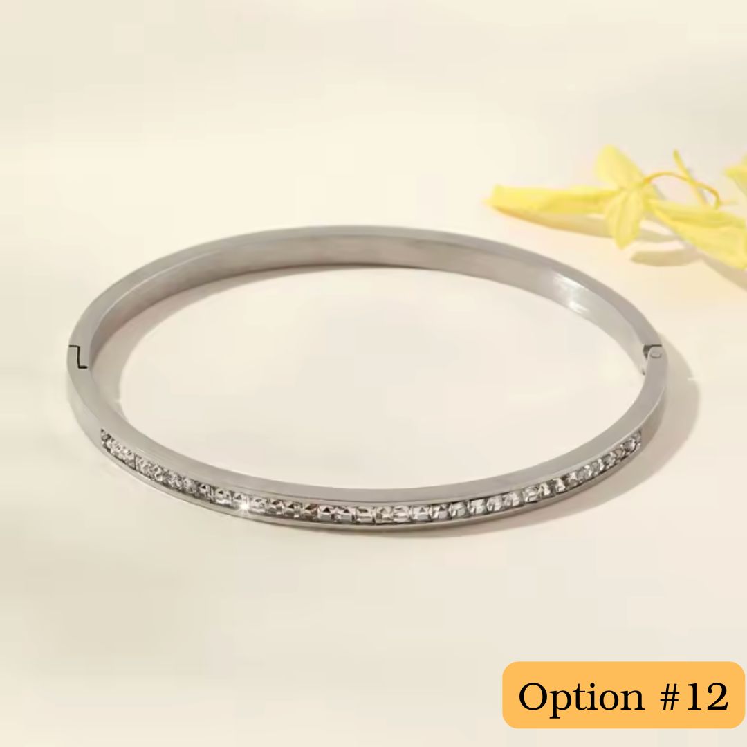 Fab Layers Stainless Steel Bangles