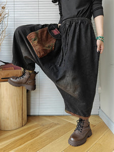 So Vintage Harem Jeans (Black)