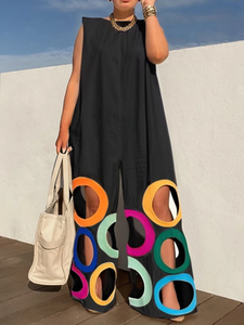 Circle Me Beautiful Jumper (BLACK)