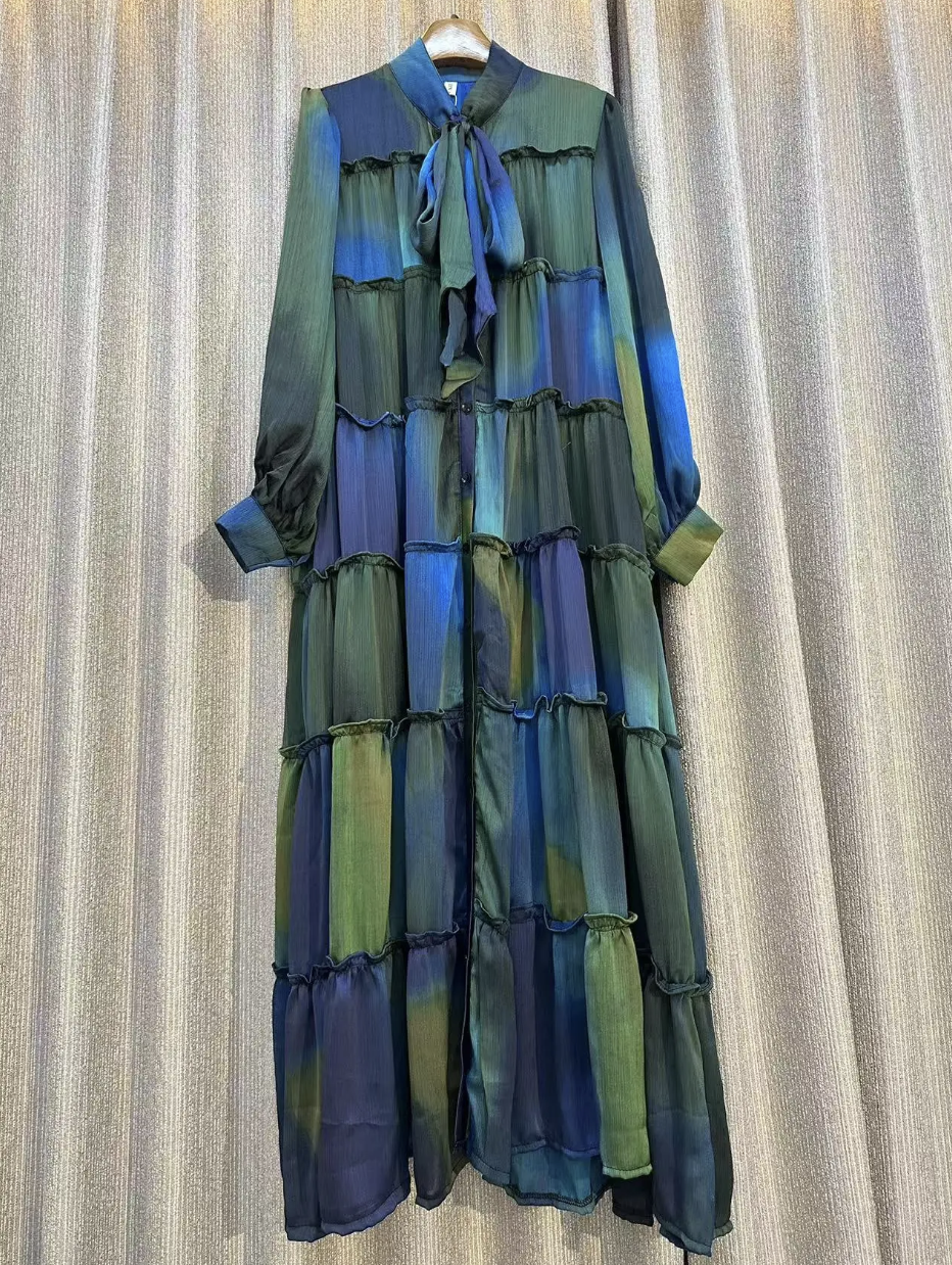 Vintage Beauty Maxi (Blue)
