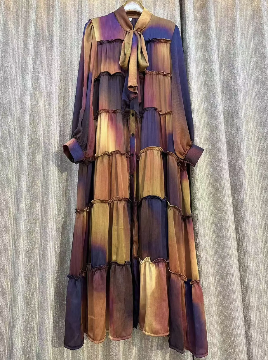 Vintage Beauty Maxi (Brown)