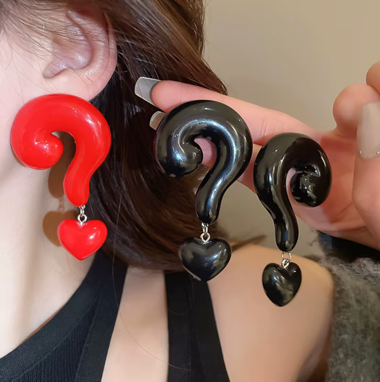 I Got Questions Earrings 2.0