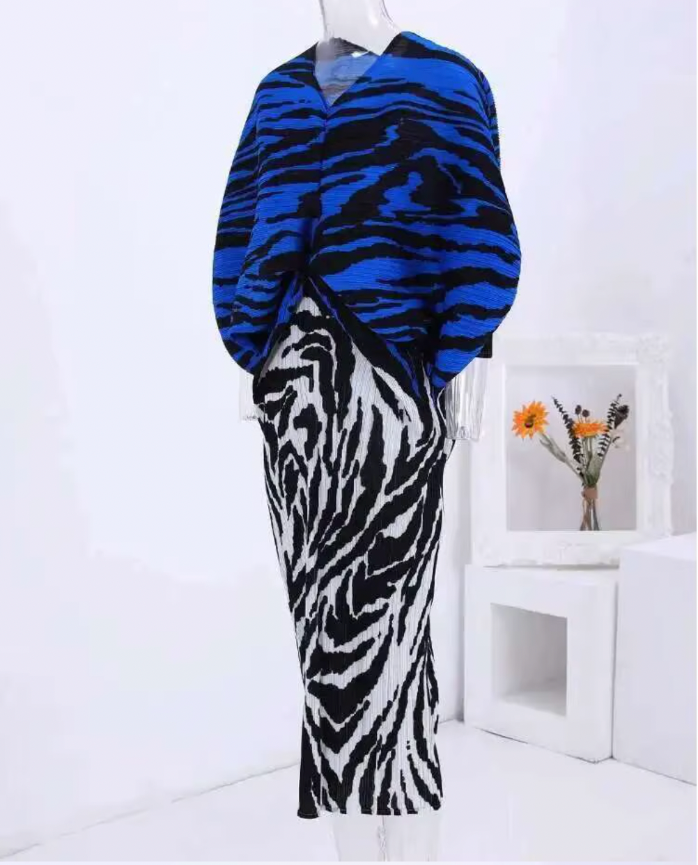 Butterfly Chic Maxi (Blue)