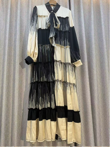 Vintage Beauty Maxi (Black/Cream)