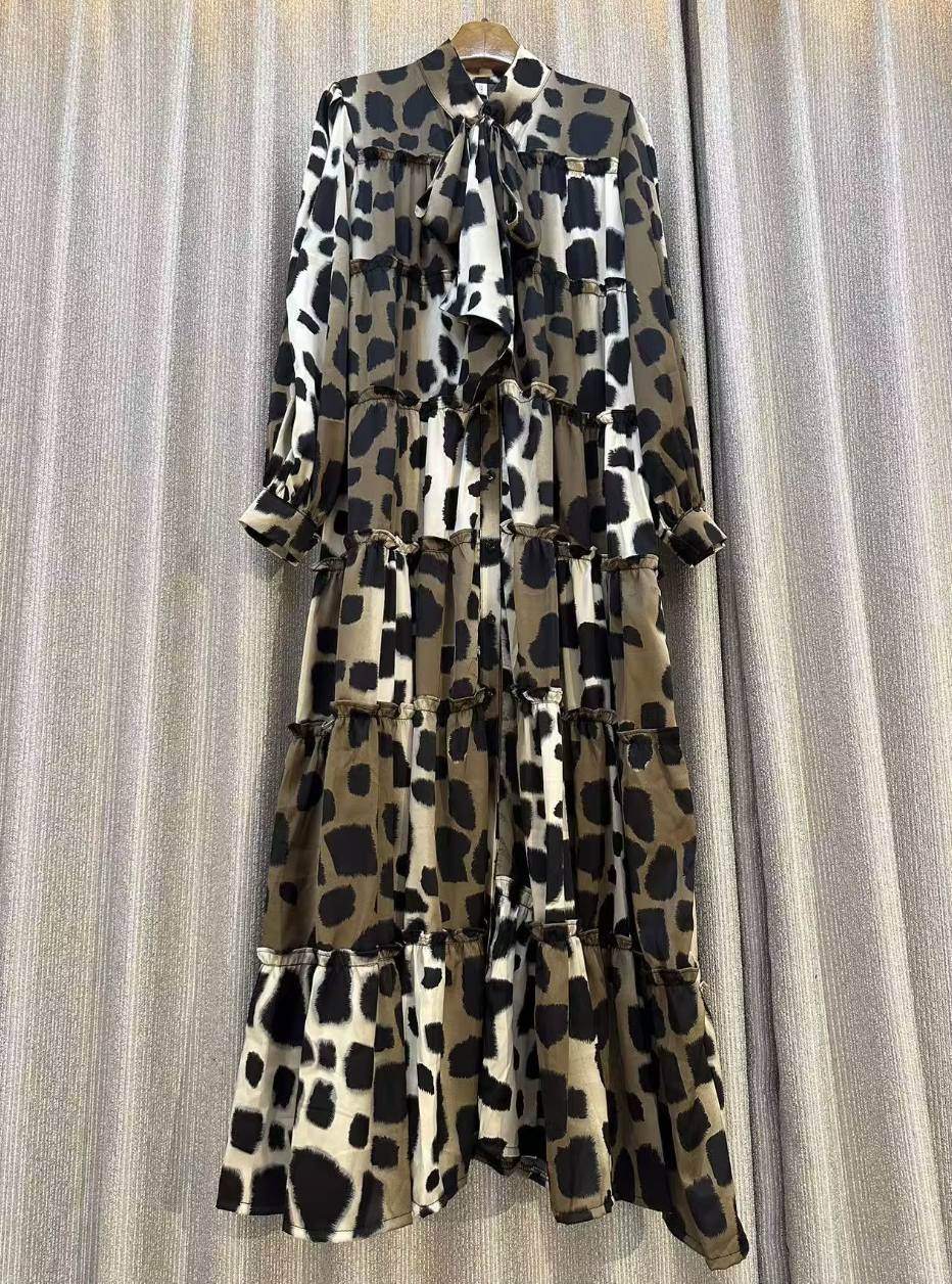 Vintage Beauty Maxi (Leopard)