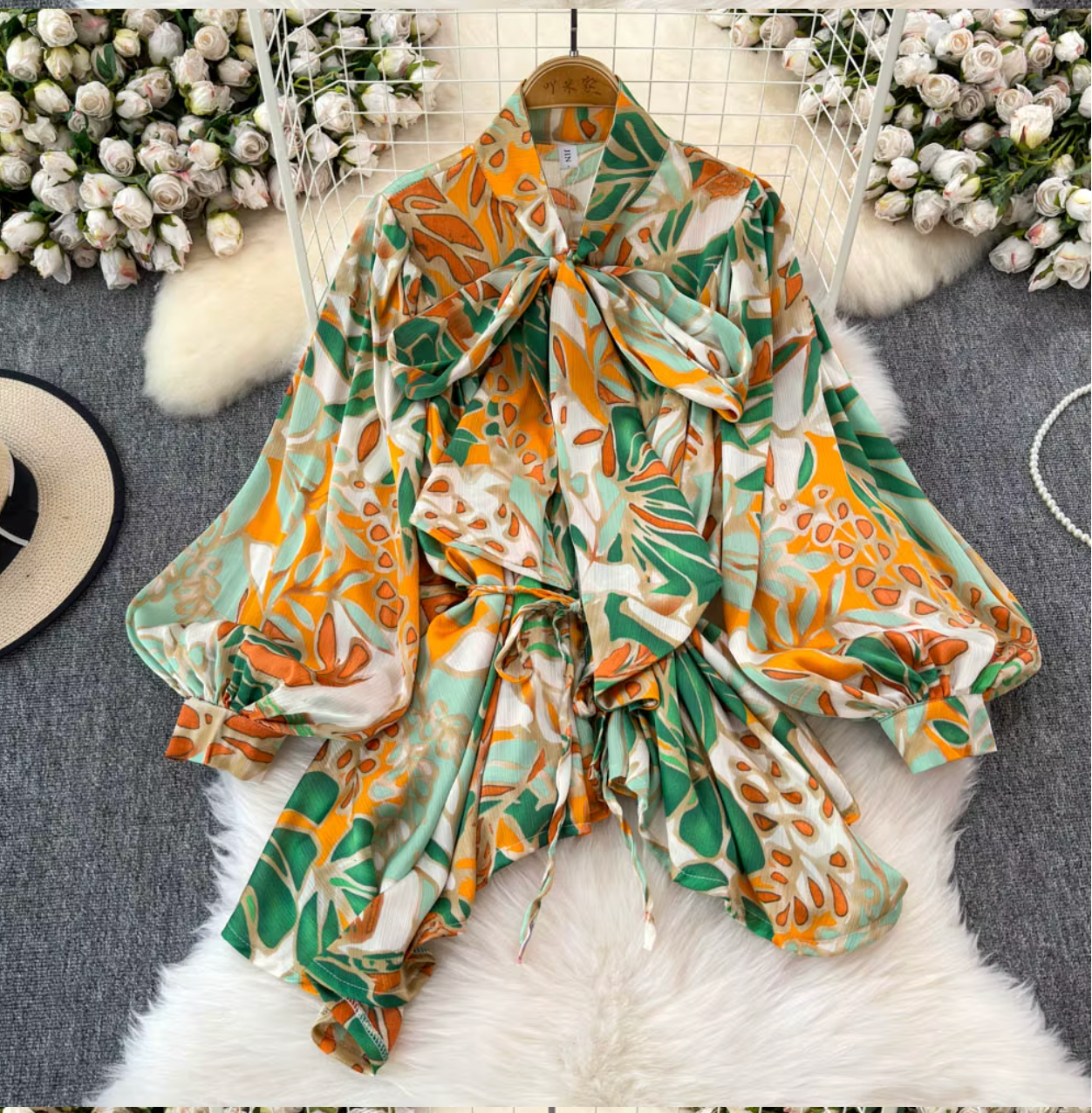 Vintage Beauty Top (Green)