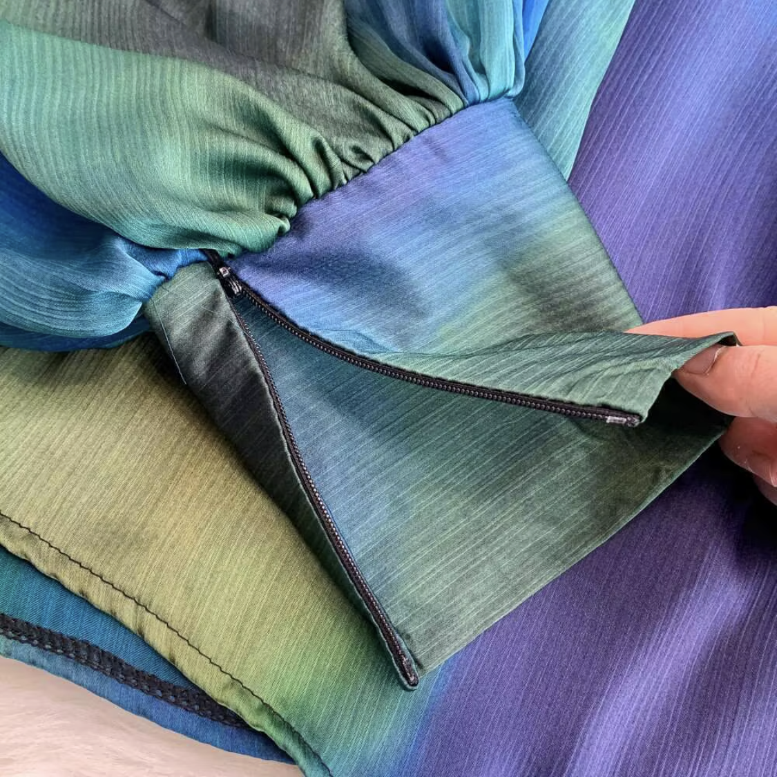 Vintage Beauty Wide Leg Set (Blue)