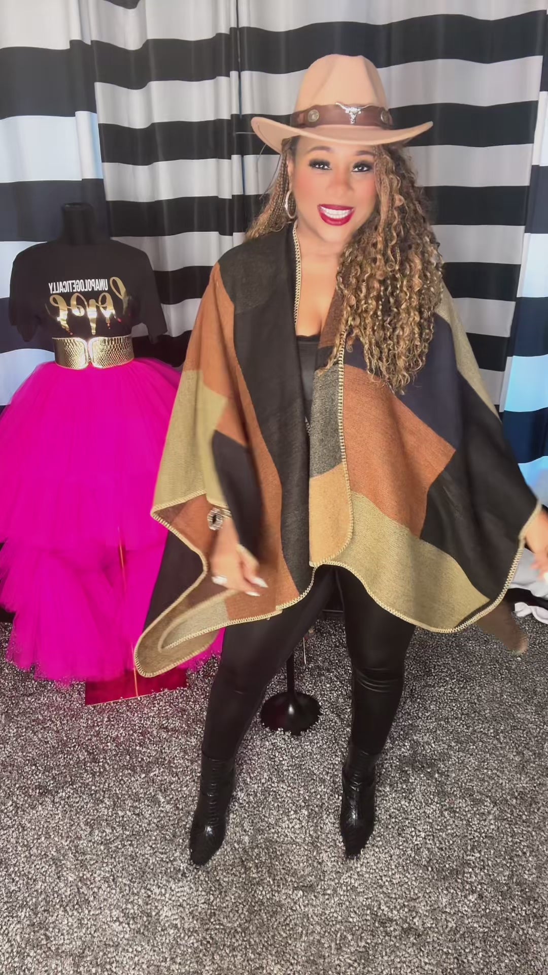 Fall Queen Cape Poncho (Various)