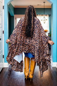 Pretty Flow Top/Dress (Leopard)