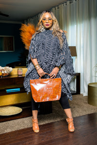 Ripped & Fabulous Tunic (Black Denim)