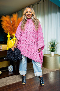Ripped & Fabulous Tunic (Pink)