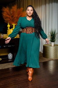 sachin and babi light blue dress Erin Long Sleeve Midi Dress Emerald Green  Rebecca Vallance