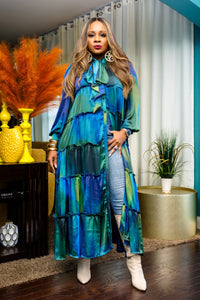 Vintage Beauty Maxi (Blue)