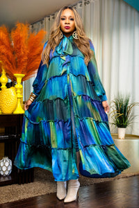 Vintage Beauty Maxi (Blue)
