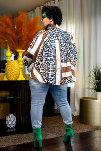 Vintage Beauty Top (Leopard)