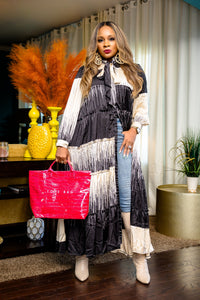 Vintage Beauty Maxi (Black/Cream)