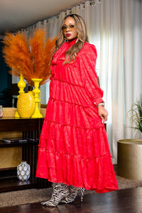 Vintage Beauty Maxi (red)