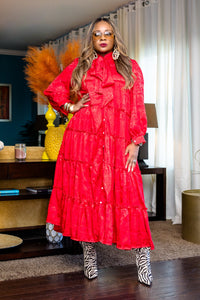 Vintage Beauty Maxi (red)