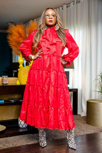 Vintage Beauty Maxi (red)