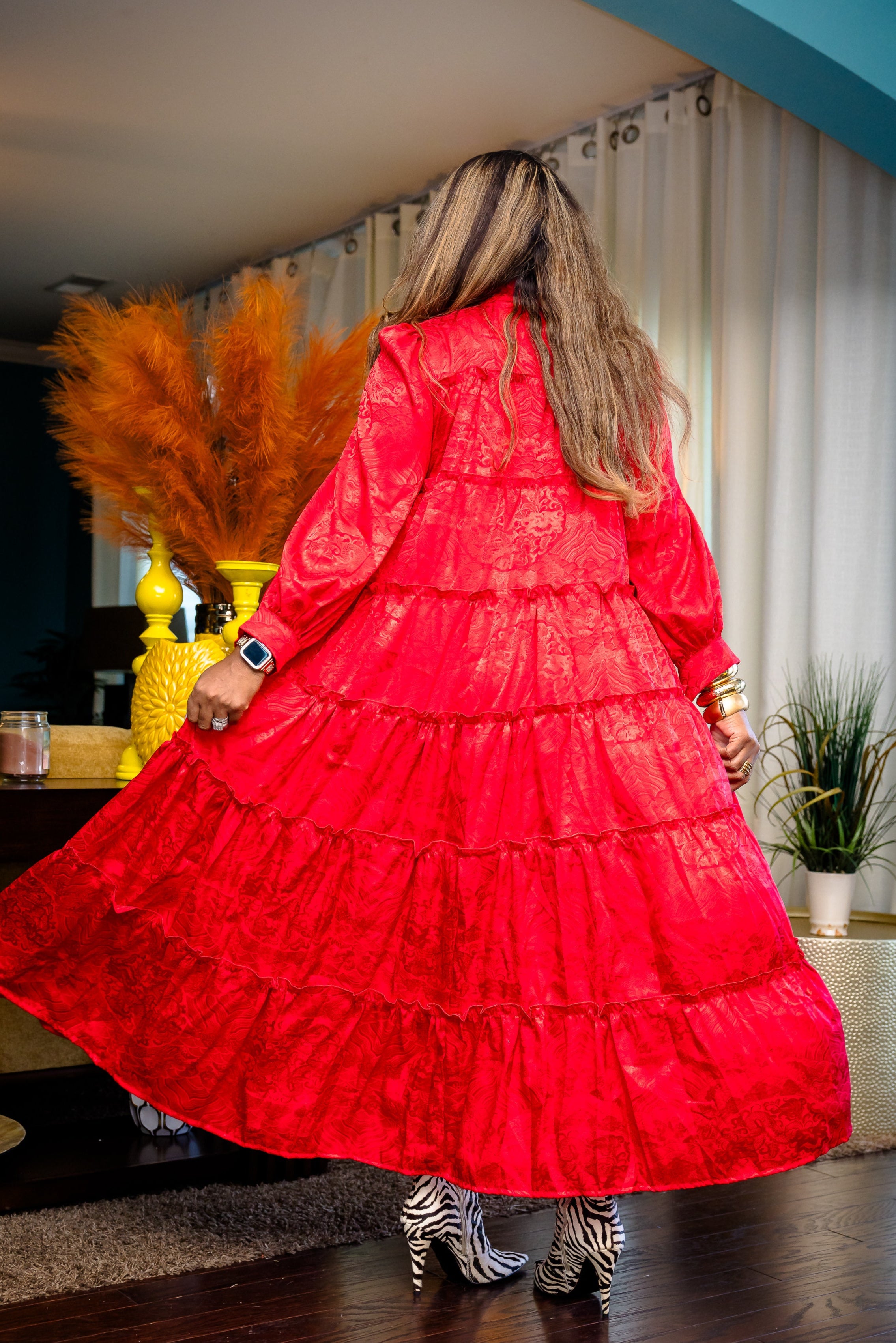 Vintage Beauty Maxi (red)