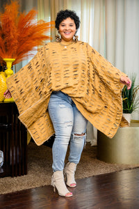 Ripped & Fabulous Tunic (Tan)