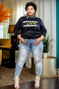 Speak Lord Sweatshirt by Trish M