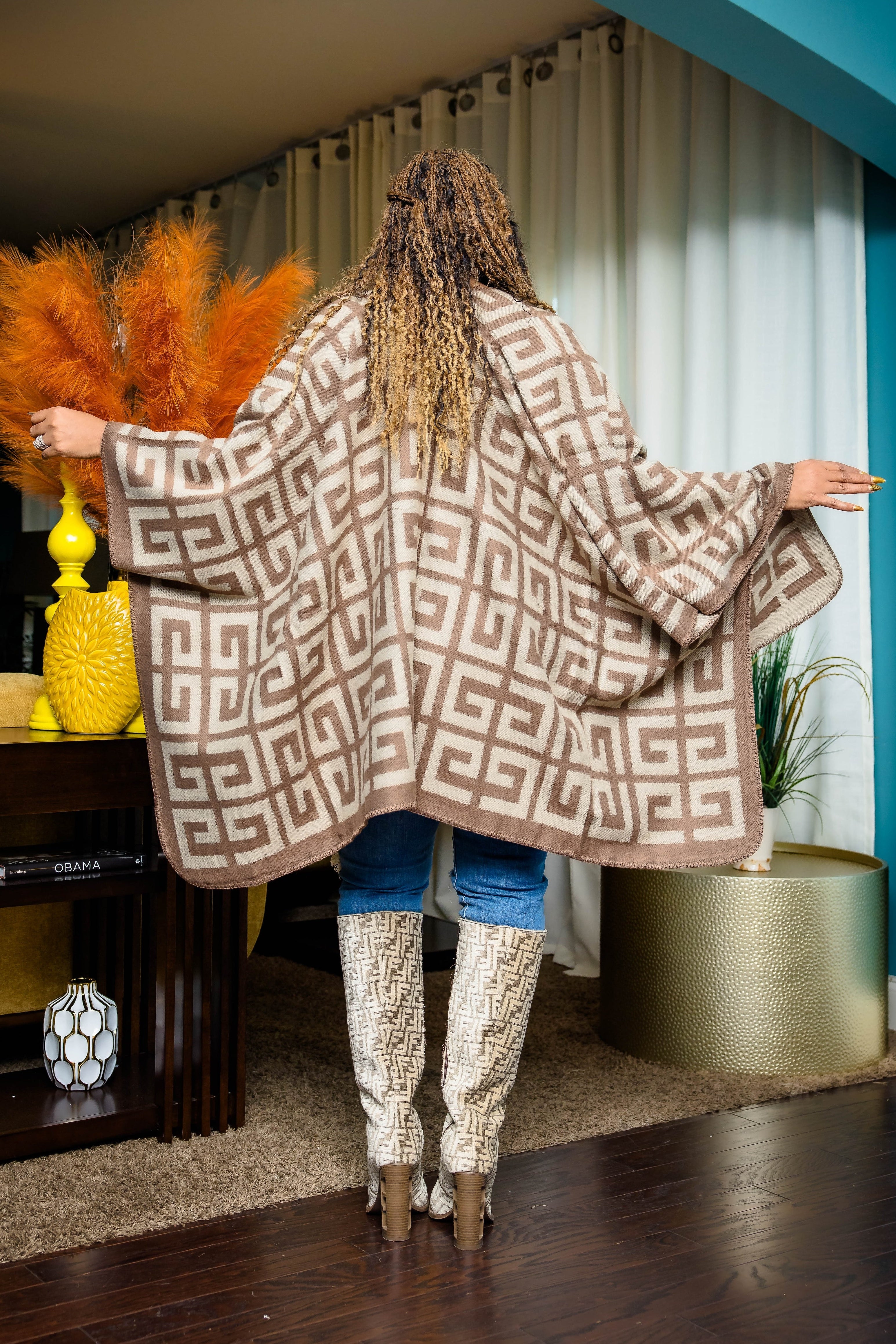 Winter Ready Cape Poncho