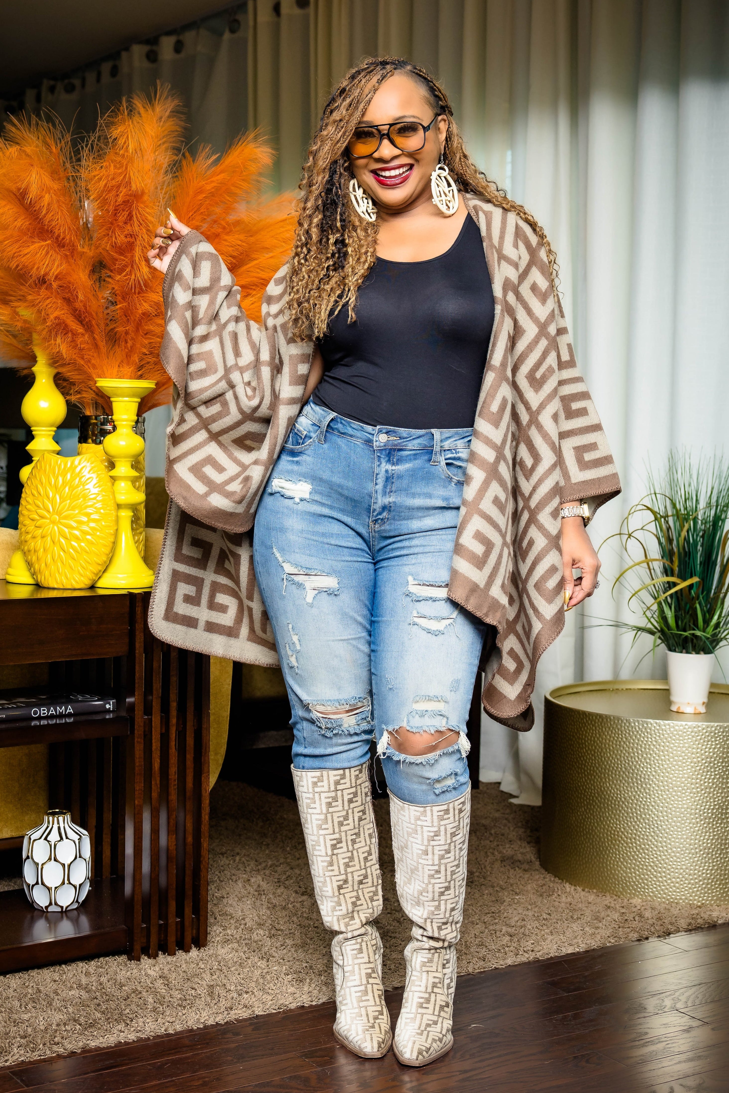 Winter Ready Cape Poncho