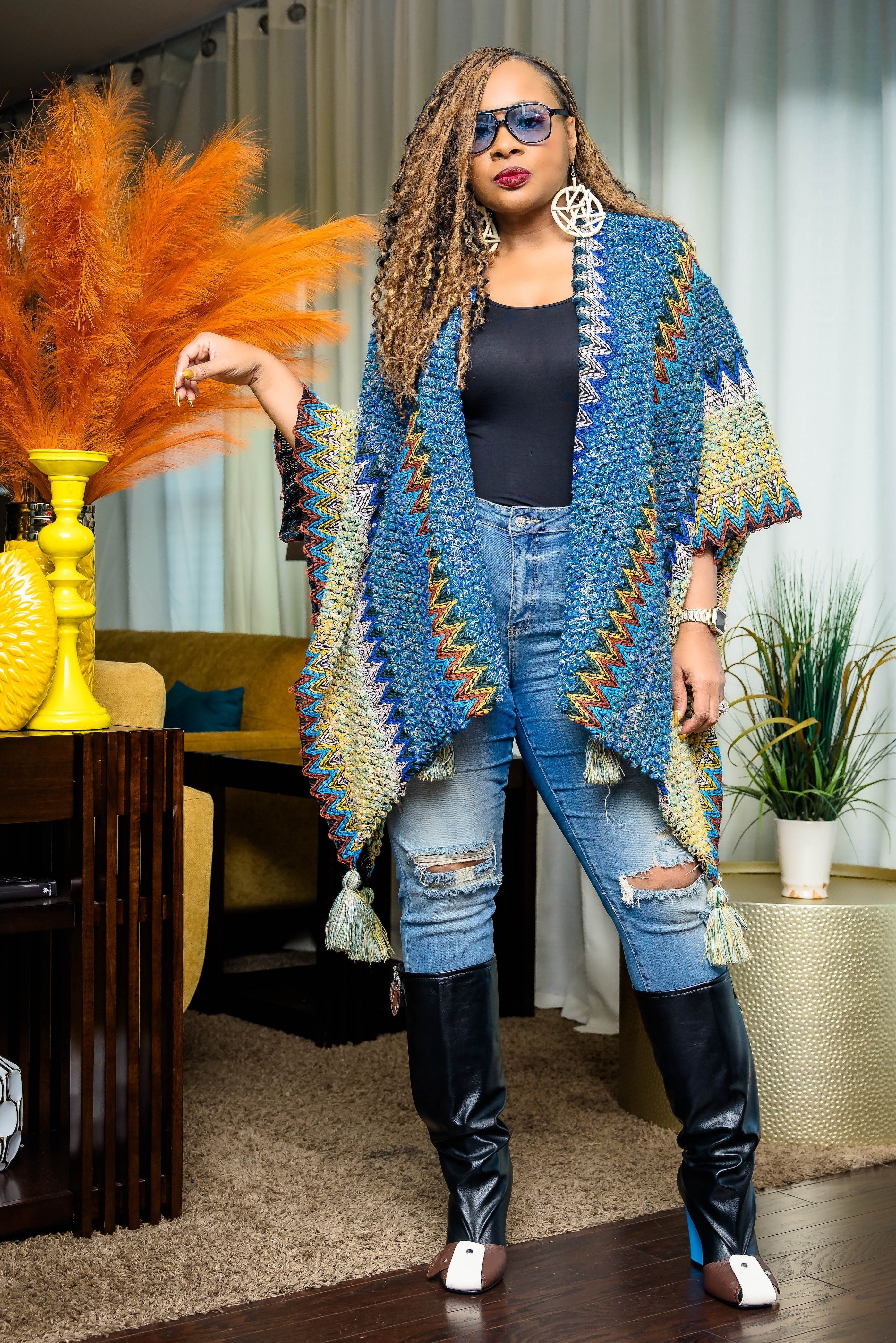 Fall Ready Crochet Poncho