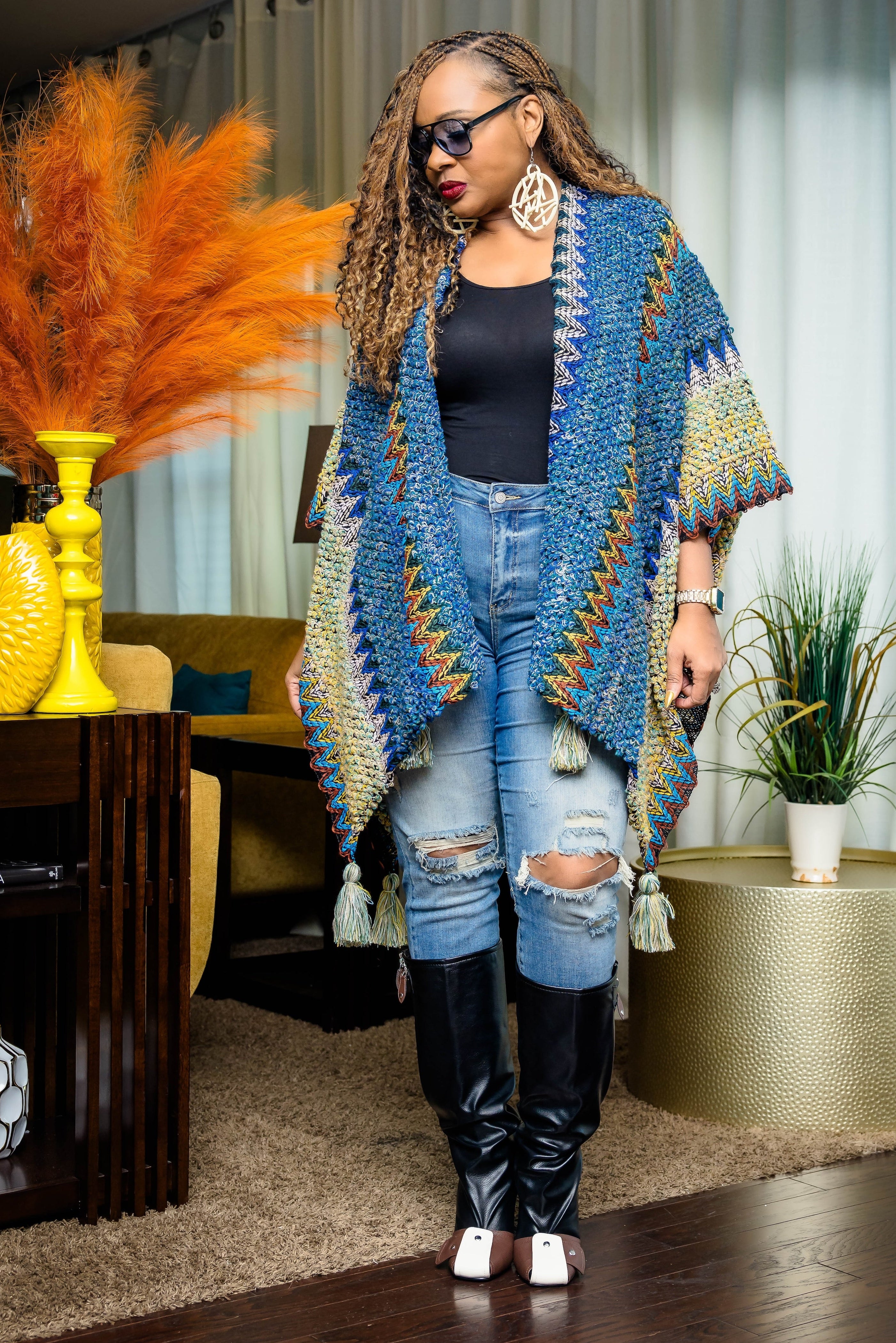 Fall Ready Crochet Poncho