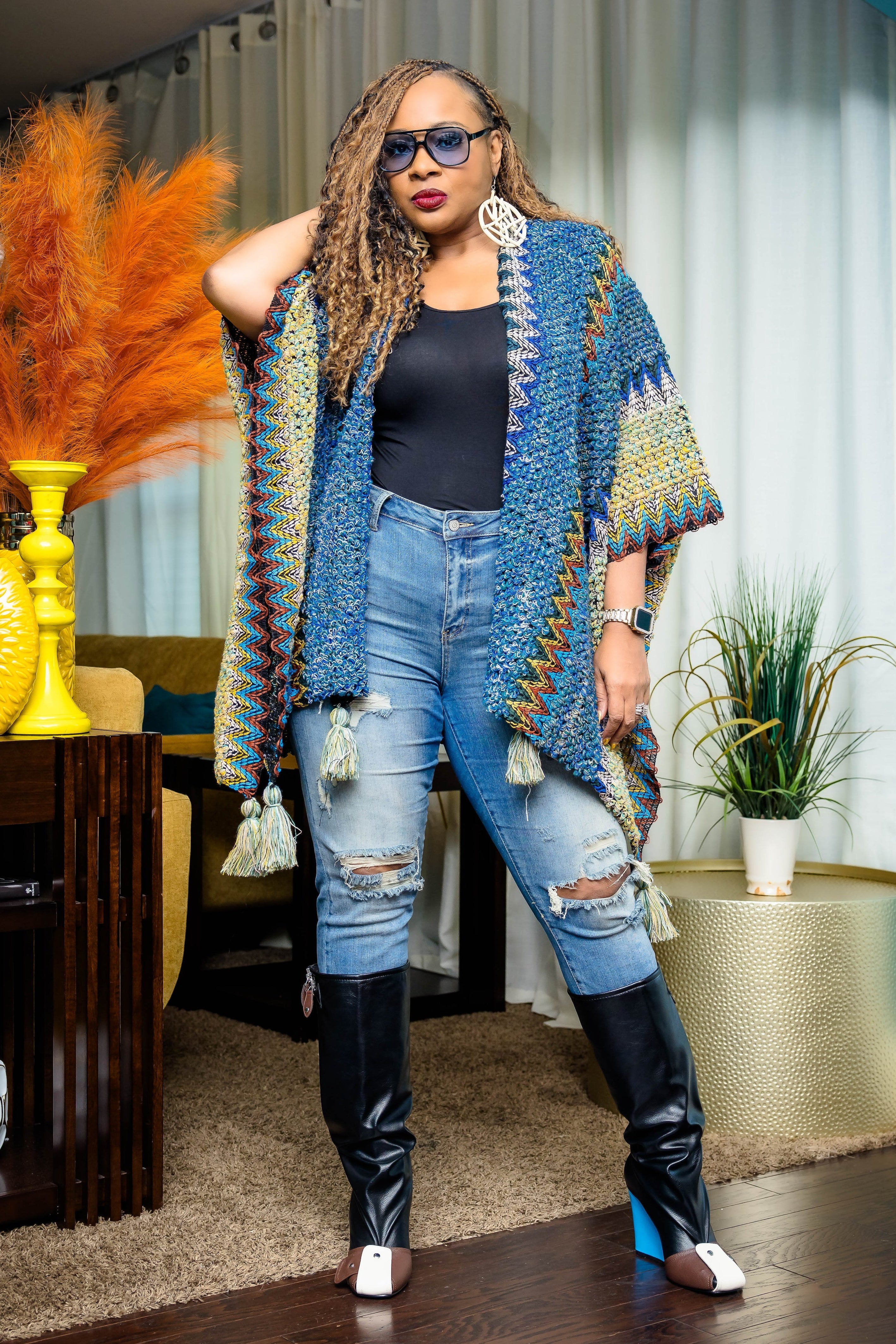 Fall Ready Crochet Poncho