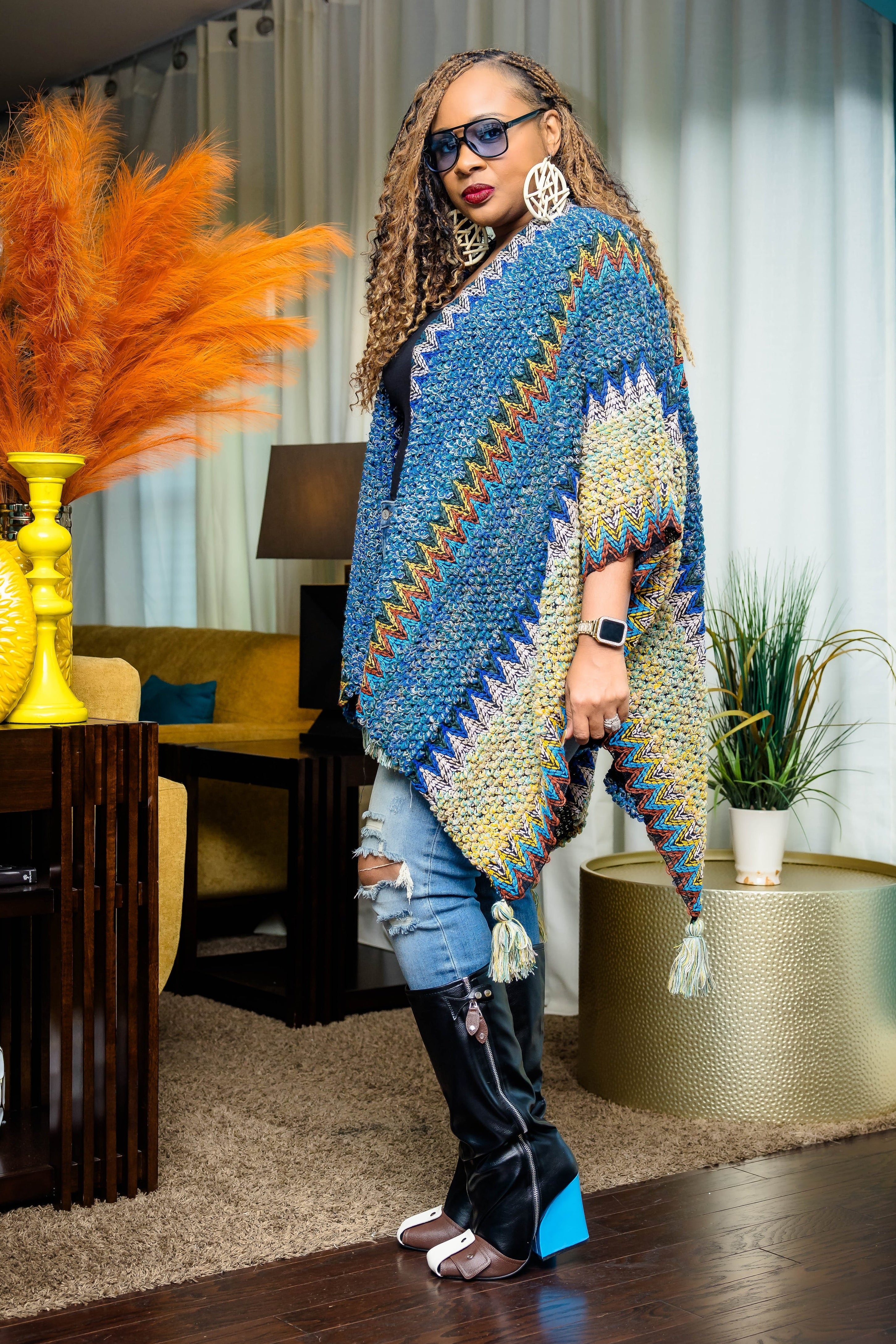 Fall Ready Crochet Poncho