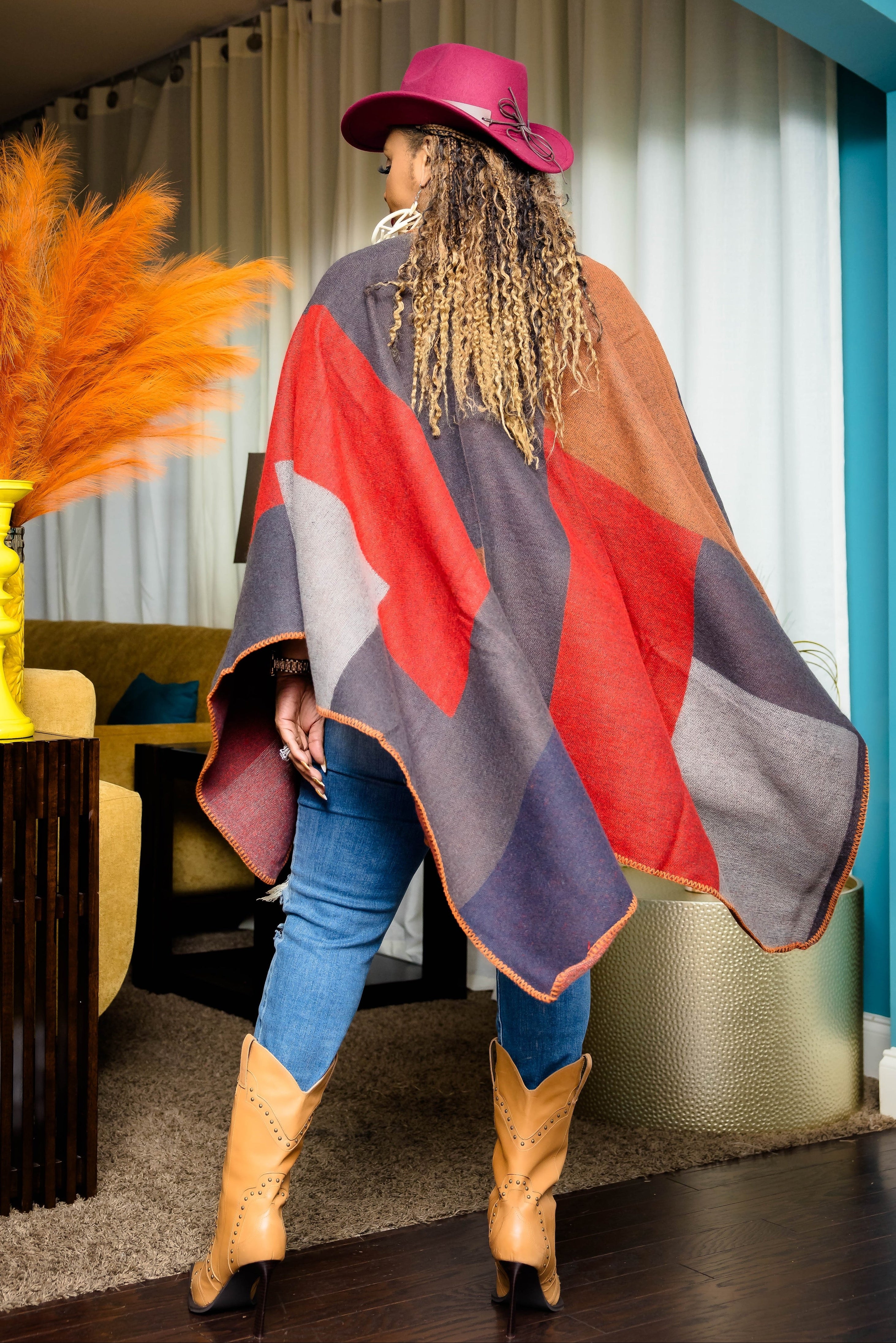 Fall Queen Cape Poncho (Various)