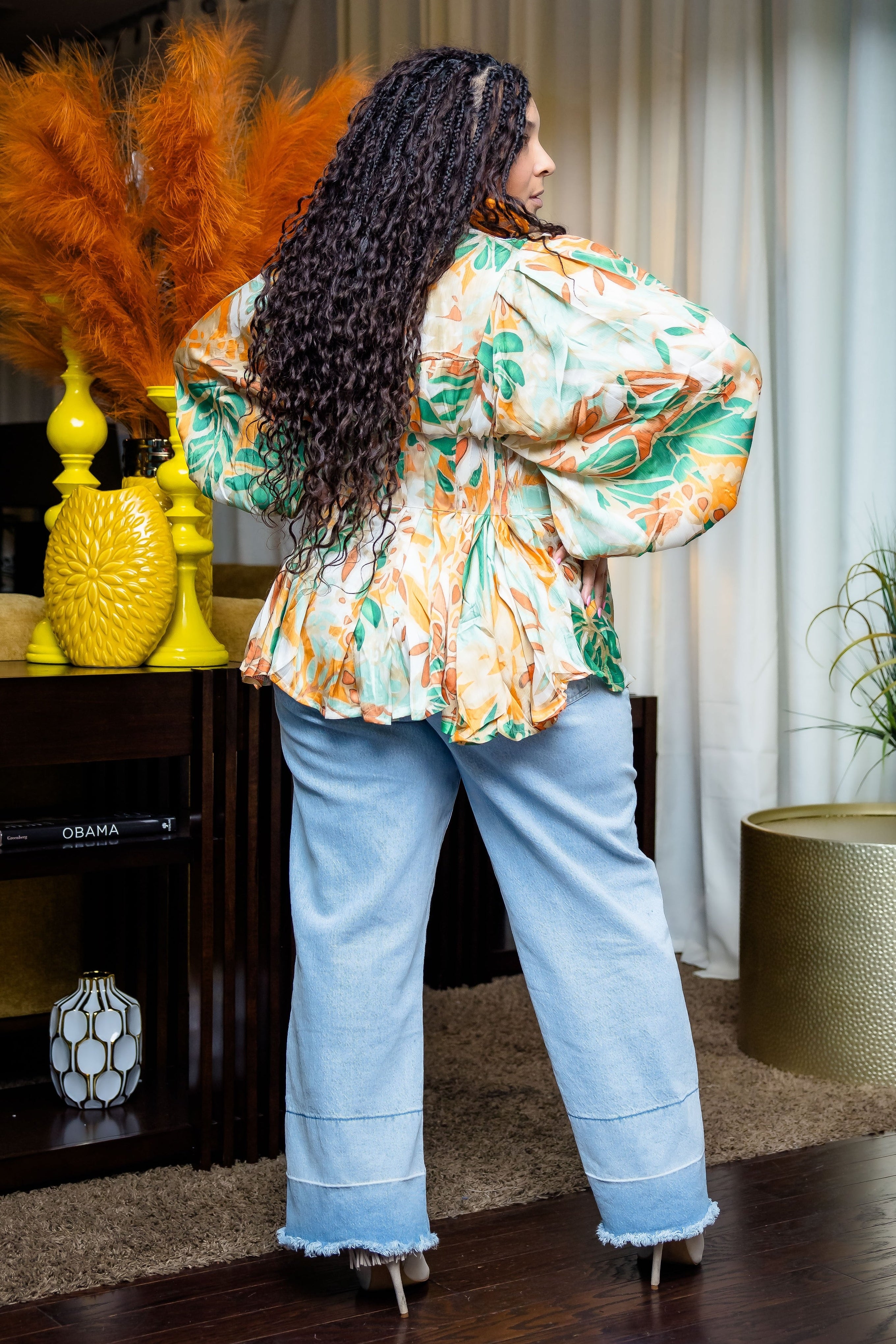 Vintage Beauty Top (Green)